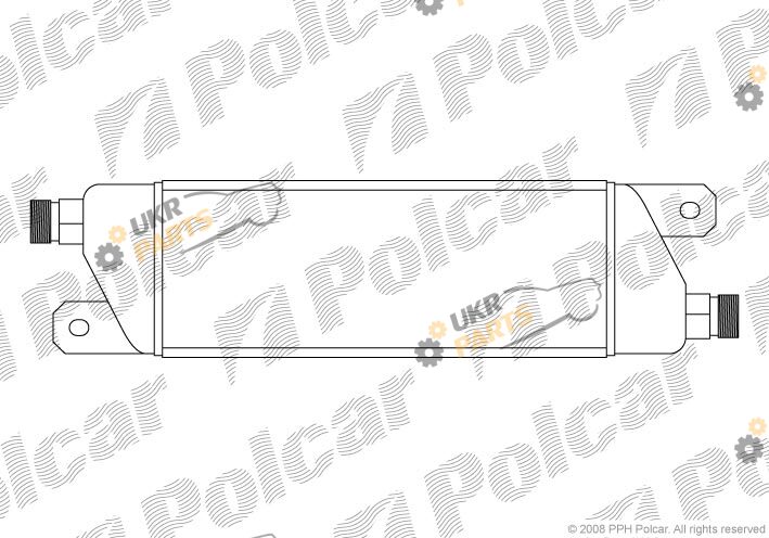Масляный радиатор polcar 5507L81X
