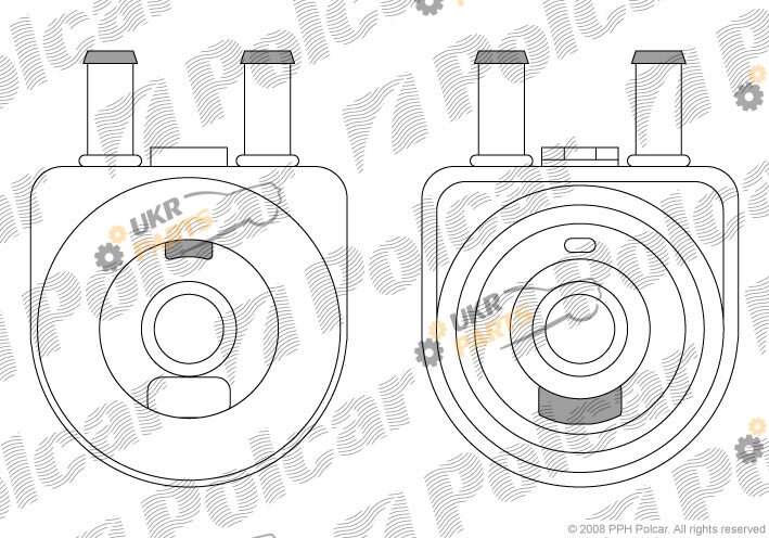 Масляный радиатор Polcar 5704L8-1