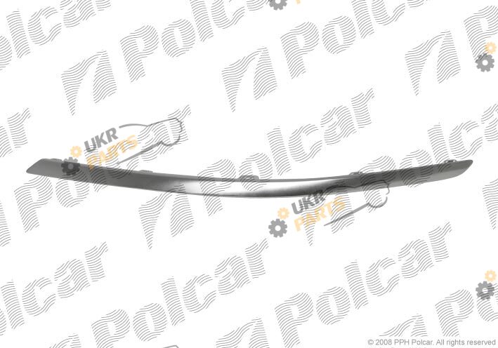 Накладка бампера Polcar 637507-5