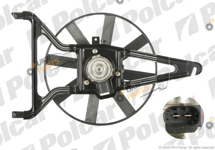Вентилятор охлаждения двигателя Polcar 230623W1