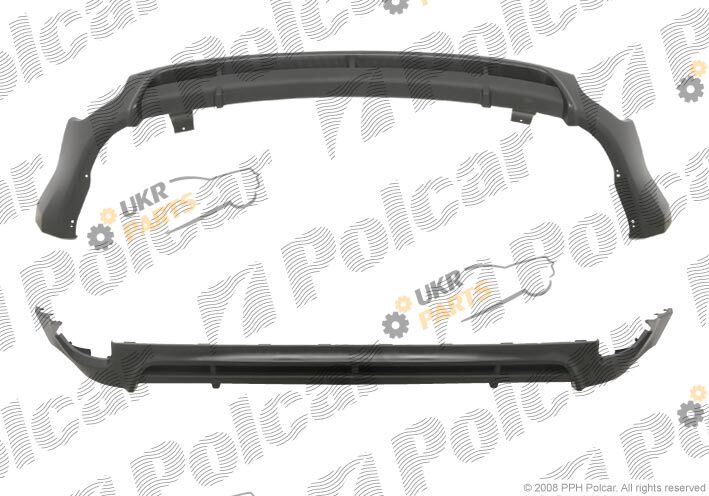 Спойлер бампера Polcar 320299