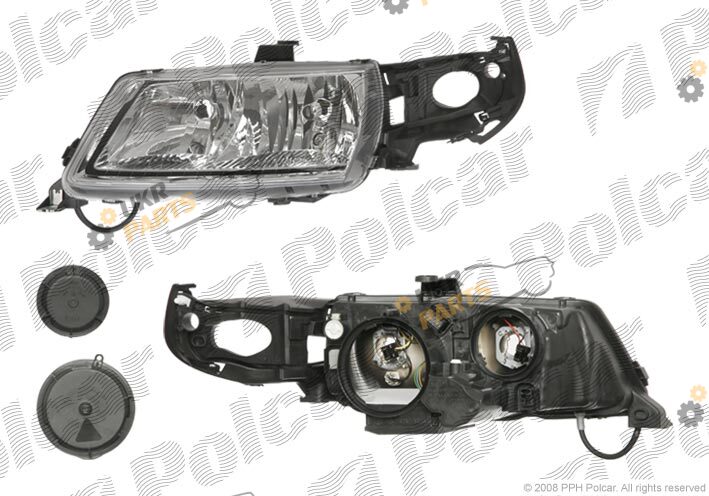 Основная фара polcar 6523091V