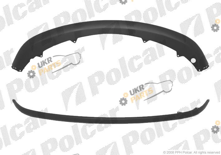 Спойлер бампера Polcar 743525