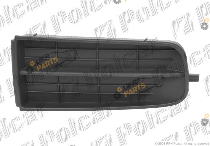 Решетка переднего бампера polcar 637527-4