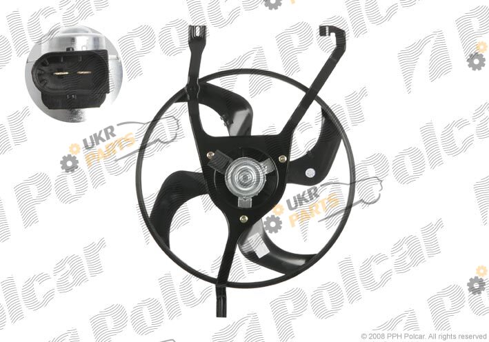 Вентилятор охлаждения двигателя Polcar 231523W1