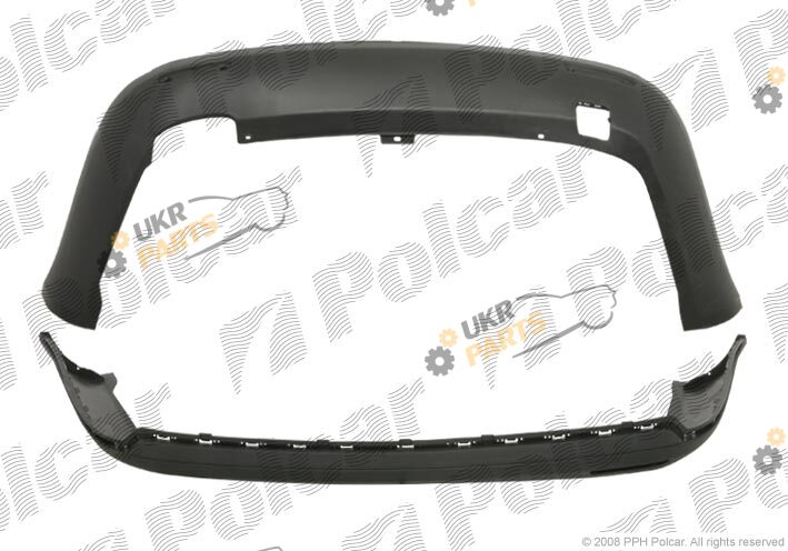 Спойлер бампера Polcar 951499