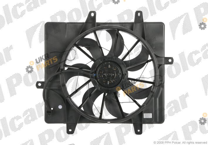 Вентилятор охлаждения двигателя Polcar 245023W1