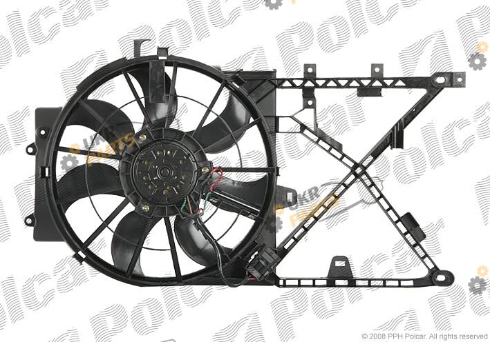 Вентилятор охлаждения двигателя Polcar 551623W4