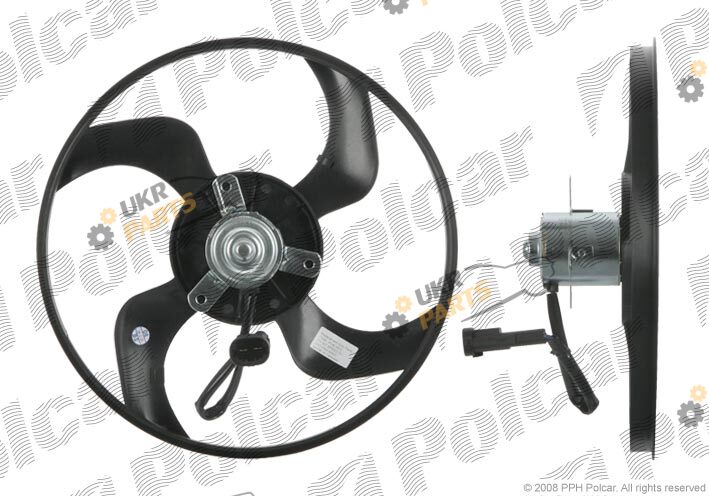 Вентилятор охлаждения двигателя Polcar 571023U1