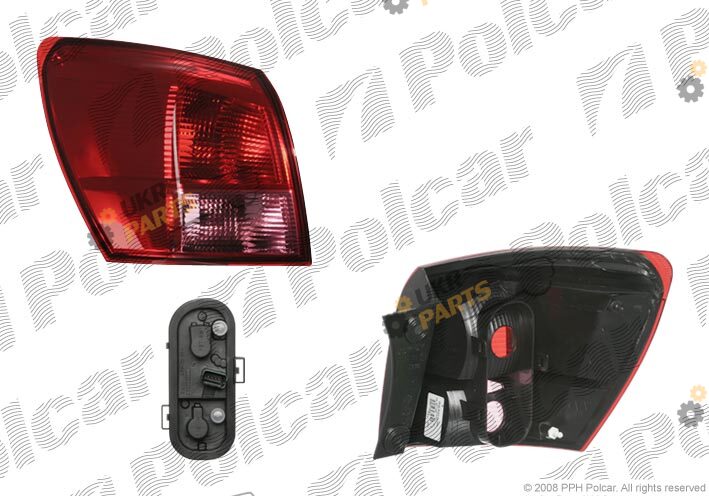 Задний фонарь Polcar 275987-E