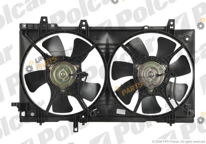 Вентилятор охлаждения двигателя Polcar 724123W2