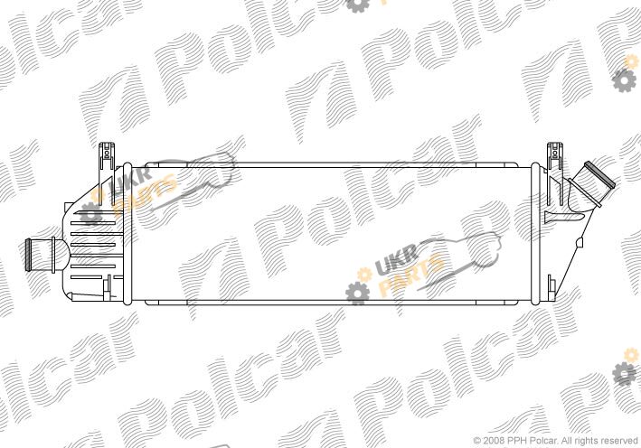 Интеркулер Polcar 2707J81X
