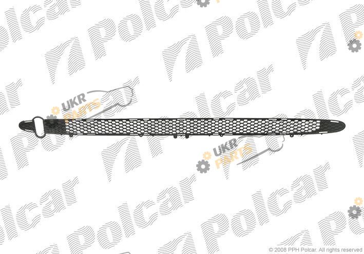 Накладка бампера Polcar 320727