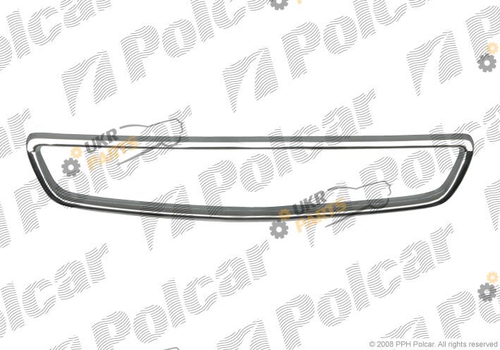 Облицовка / защитная накладка, облицовка радиатора Polcar 381005-6