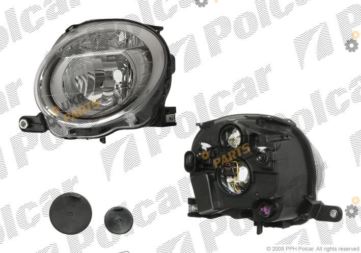 Основная фара Polcar 303510-E
