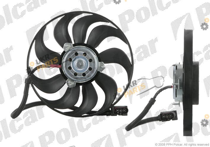 Вентилятор охлаждения двигателя Polcar 954123U7