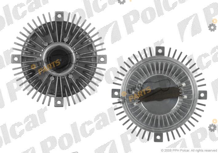 Вискомуфта вентилятора Polcar SV-5019S