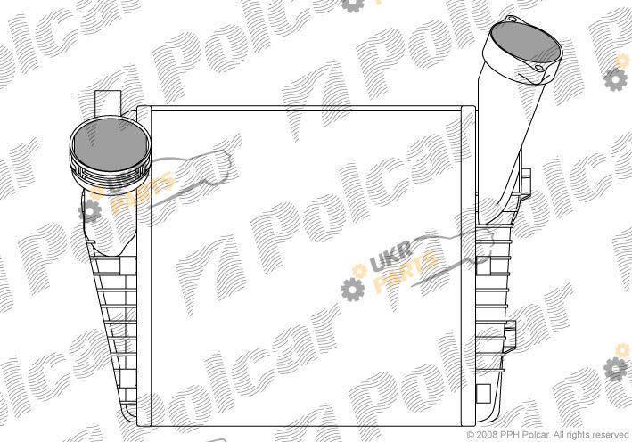 Интеркулер Polcar 9580J82X