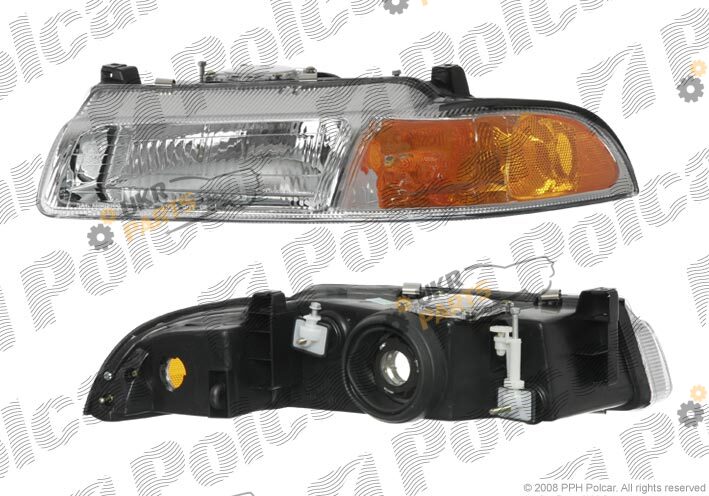 Основная фара polcar 241009