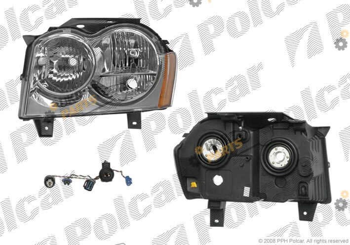 Основная фара Polcar 343009