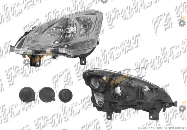 Основная фара Polcar 235210-E