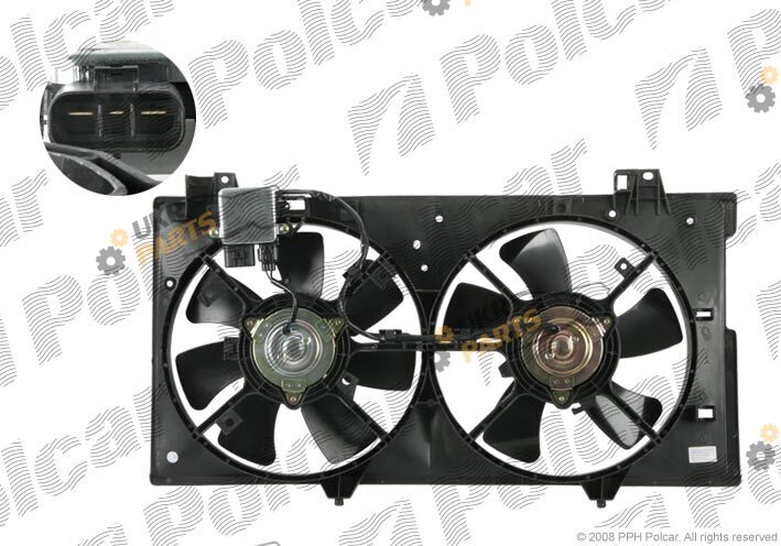 Вентилятор охлаждения двигателя Polcar 451923W3