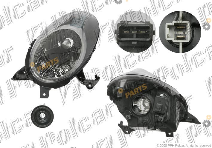 Основная фара Polcar 2707096V