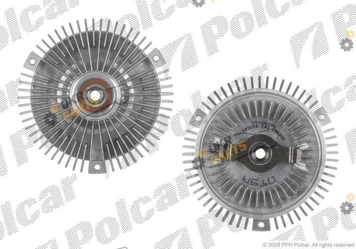 Вискомуфта вентилятора Polcar SV-6039