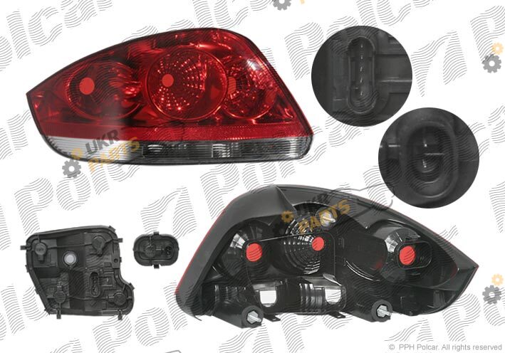 Задний фонарь Polcar 302587-E