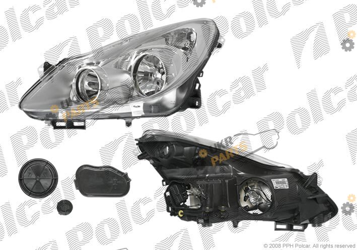 Основная фара Polcar 555810-V