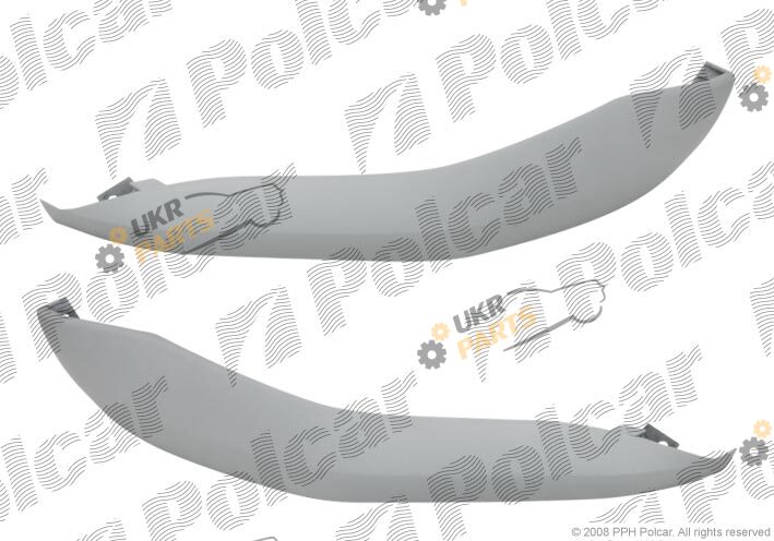 Спойлер бампера Polcar 230825-7