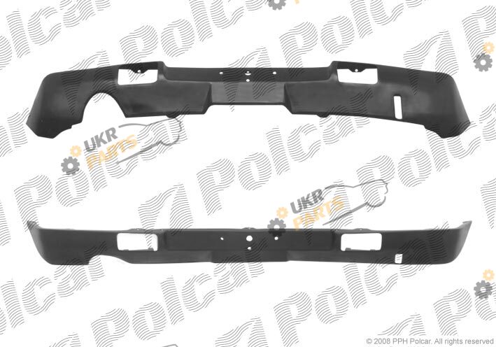 Спойлер бампера Polcar 572299-2