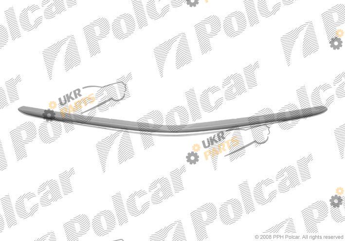 Решетка радиатора Polcar 816205-1
