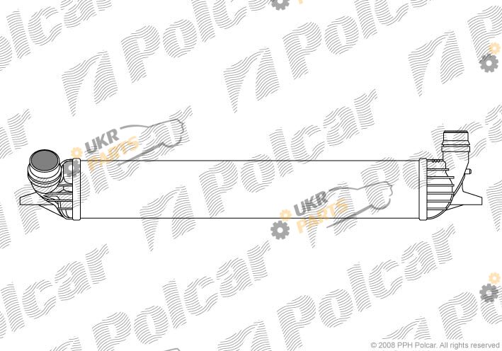 Интеркулер Polcar 6039J8-1