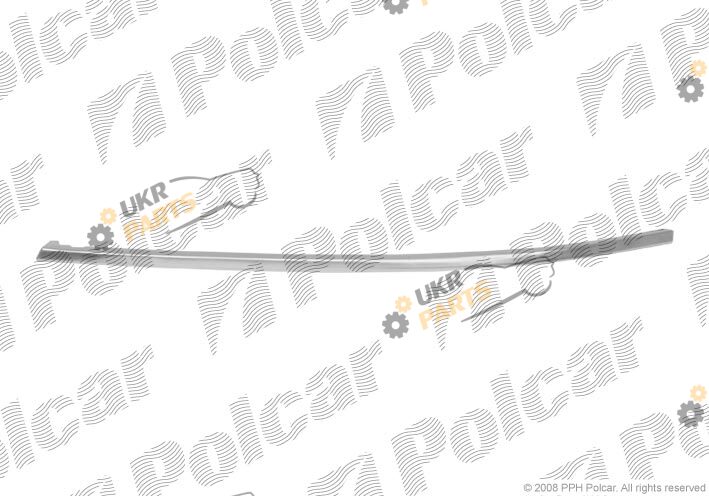 Накладка бампера Polcar 132707-7