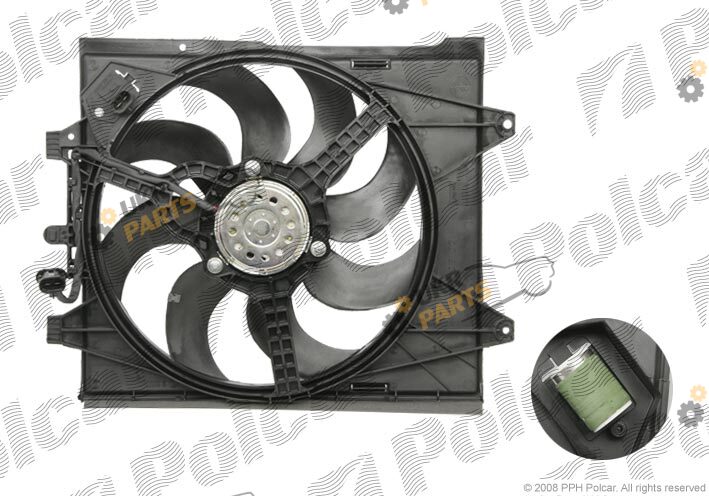 Вентилятор охлаждения двигателя Polcar 303523W3
