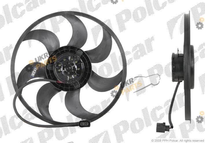 Вентилятор охлаждения двигателя Polcar 956823U1