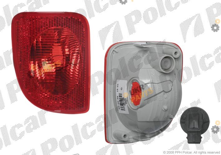 Задний противотуманный фонарь Polcar 606297-V