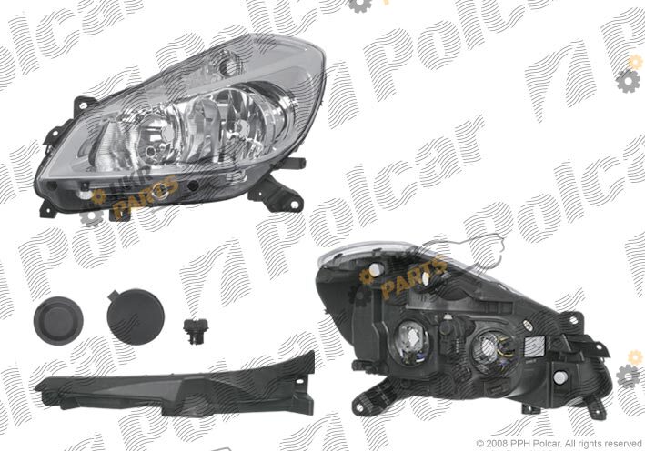 Основная фара Polcar 6055093E