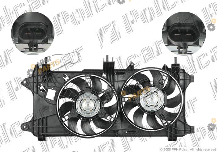 Вентилятор охлаждения двигателя Polcar 304123W5
