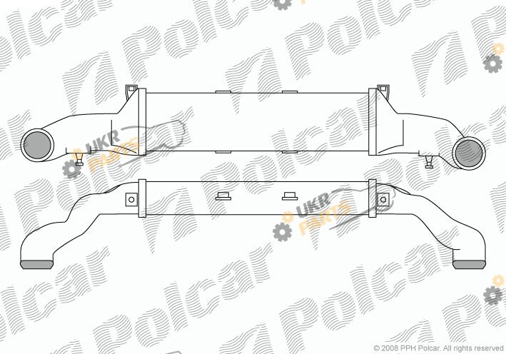 Интеркулер Polcar 5002J8-1