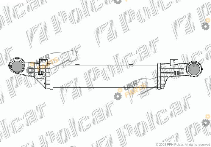 Интеркулер Polcar 5015J8-2