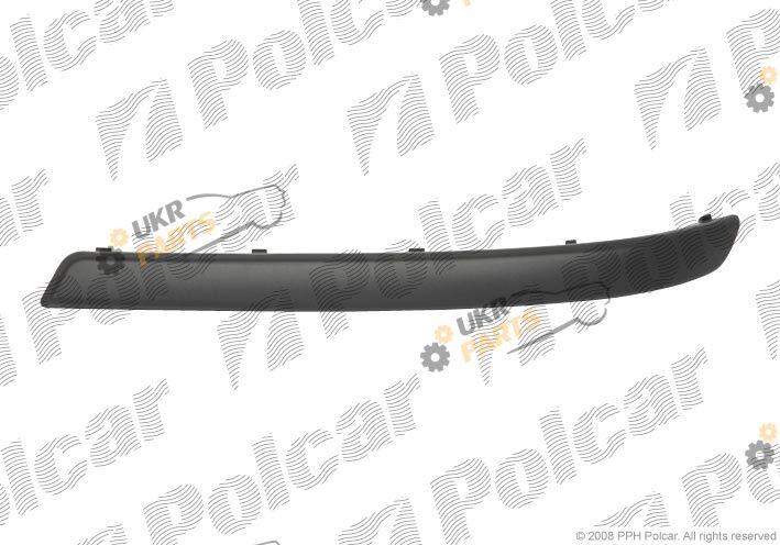 Накладка бампера Polcar 555707-5