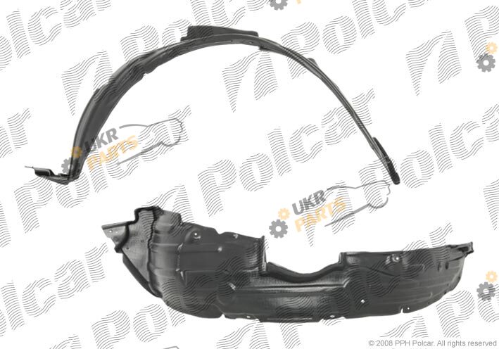 Подкрылок Polcar 8146FP-1
