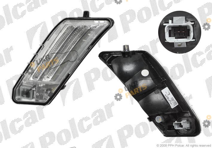 Фара дневного освещения Polcar 9065192V