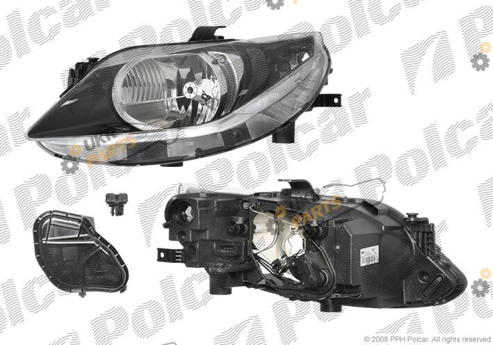 Основная фара Polcar 673209-E