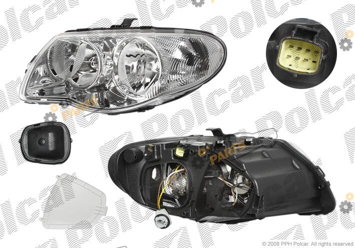Основная фара Polcar 2421101E