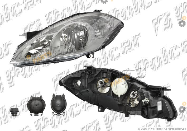 Основная фара Polcar 502110-E