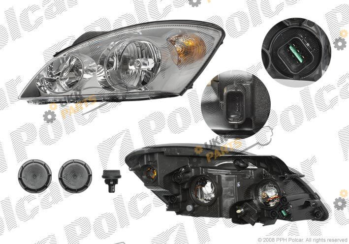 Основная фара Polcar 4114091E