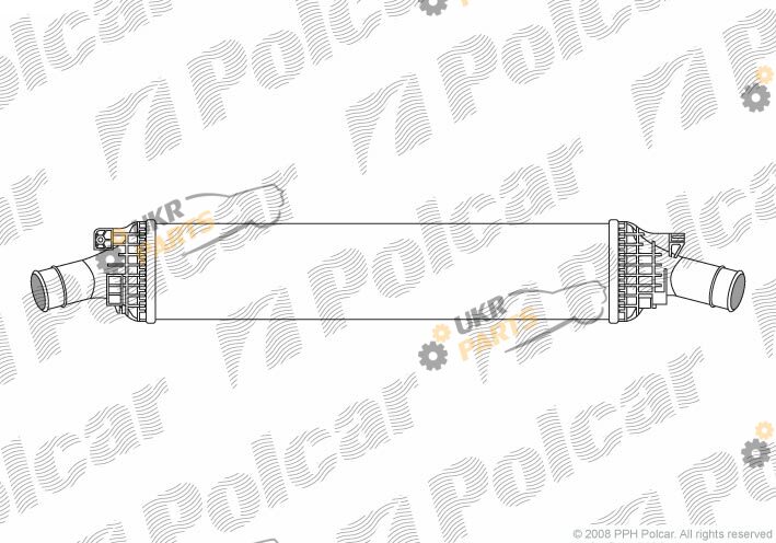 Интеркулер Polcar 1337J81X